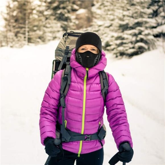 Winter Windproof Fleece Ski Mask Balaclava Headwear Motorcycle Thermal Face Mask - Picture 6 of 6